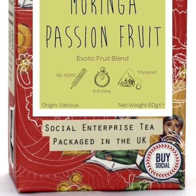 Moringa Passion Fruit - 15 Pyramid Retail Pack