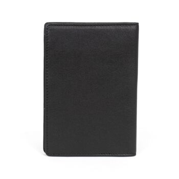 GENTLE - Porte-passeport Stop RFID en cuir de vachette noir - DH-458182-0100-TU 3
