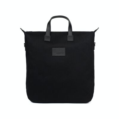 EXPLORE - COMBINE 15" & A4 handbag tote black - DH-659655-0100-TU