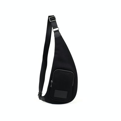 EXPLORE - Black mono strap bag - DH-659658-0100-TU