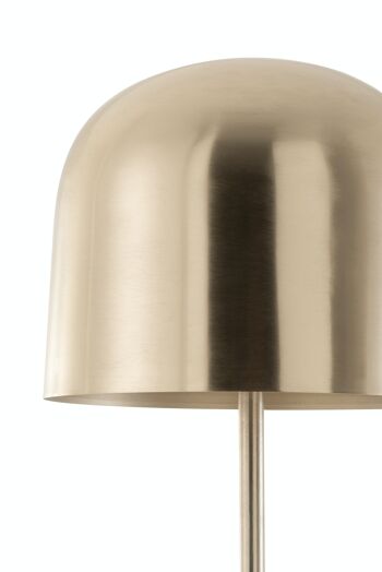 LAMPE QUEEN METAL ARGENT (26x26x150cm) 6