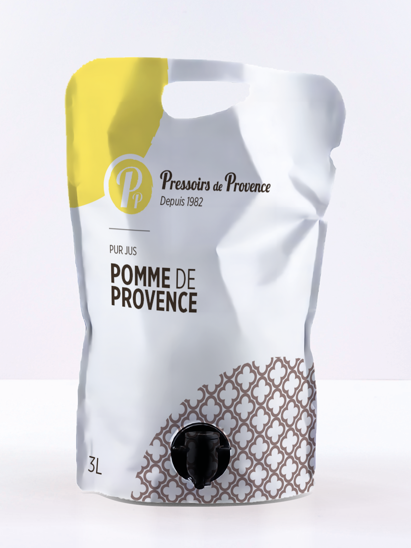 Pur jus de pomme clair de Provence - 3L