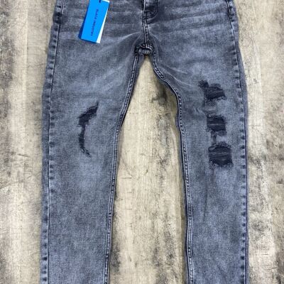 Jeans skinny grigio 1325