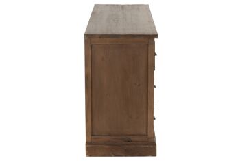 COMMODE 18 TIROIRS BOIS MARRON 4