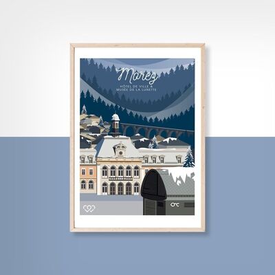 Morez - Le musée de la Lunette - carte postale - 10x15cm
