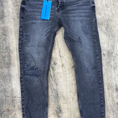 Röhrenjeans Grau 1341