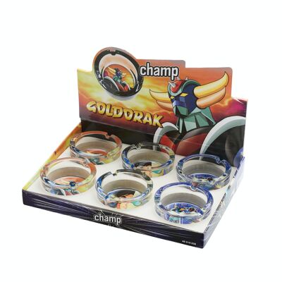 GOLDORAK Ashtray Glass 8 cm