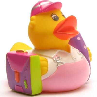 Rubber duck - school girl rubber duck