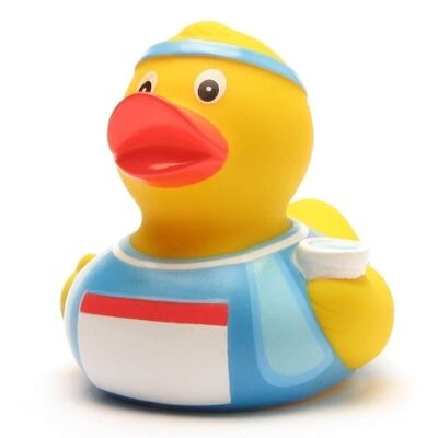 Canard en caoutchouc - canard en caoutchouc coureur de marathon