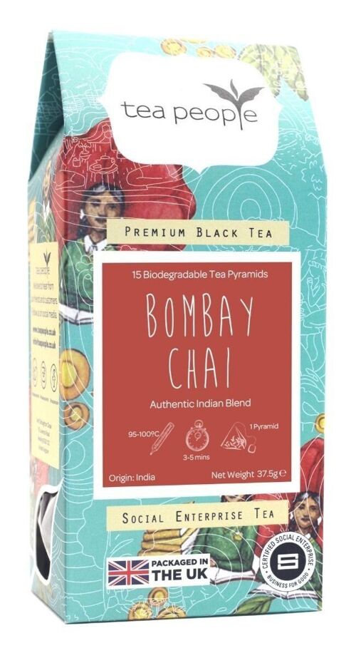 Bombay Chai - 15 Pyramid Retail Pack