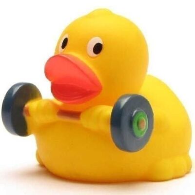 Rubber duck - weightlifting rubber duck