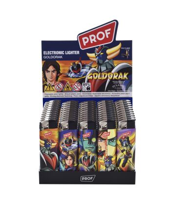 GOLDORAK Présentoir de 50 briquets électroniques 2