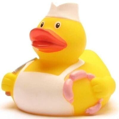 Canard en caoutchouc - canard en caoutchouc de boucher