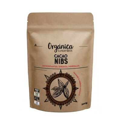 Organic Cocoa Nibs - 200g