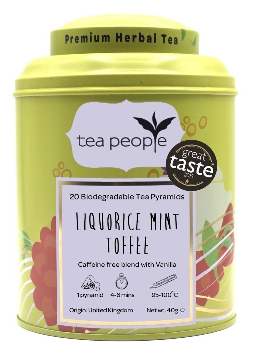 Lakritz-Minz-Toffee - 20 Pyramide Dose Caddy