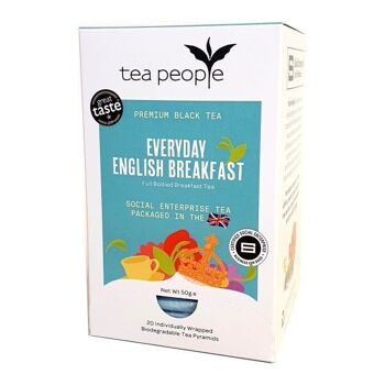 Petit-déjeuner anglais quotidien - Enveloppes à thé 7
