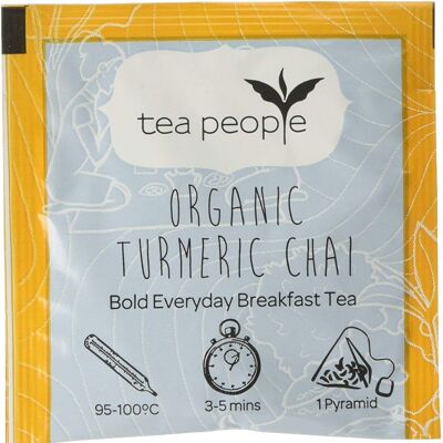 Organic Turmeric Chai - Herbal Tea Envelopes