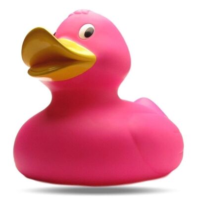 Badeente - XXL Isabell pink (31cm) Gummiente