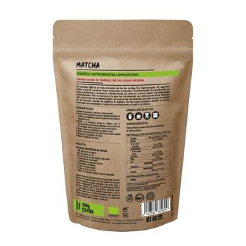 Poudre de Matcha Bio - 100g 2