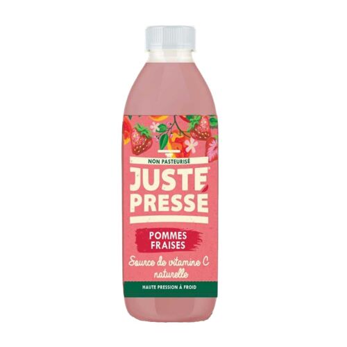 Jus pomme, fraise