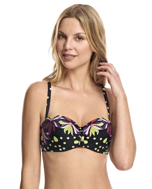 Top de bikini corte strapler con copa y aro - W230746_3B-27