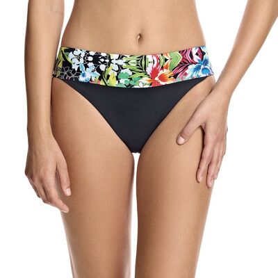 Floral print high waisted bikini bottom - W230957_1-27