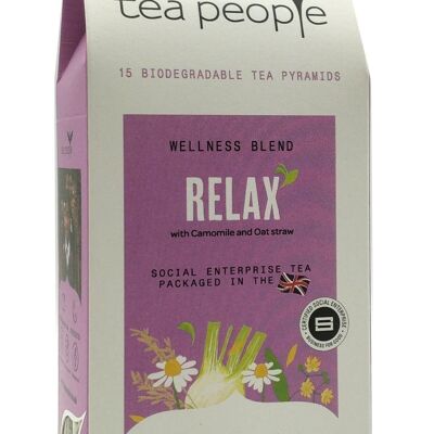 RELAX Tea - Paquete minorista de 15 pirámides