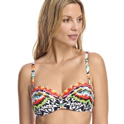 Strapless bikini top with cup and underwire - W231146_3B-27