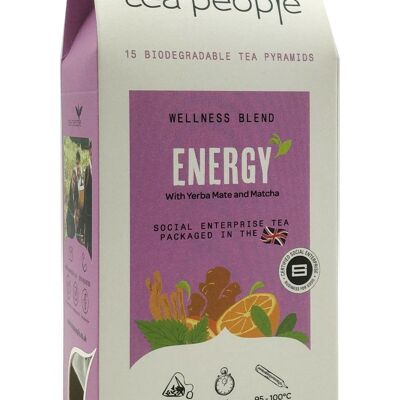 ENERGY Tea - Confezione da 15 Piramidi al dettaglio