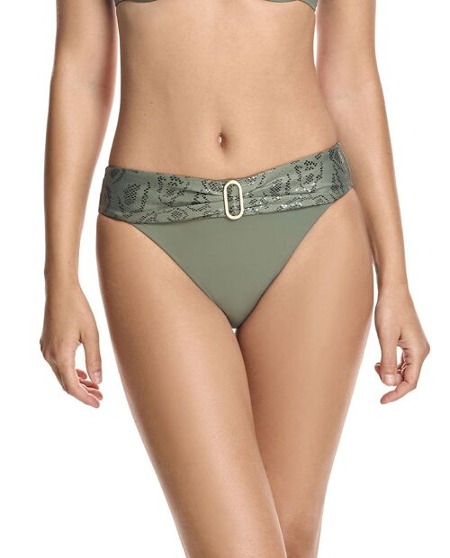 Braga de bikini alta con cintura animal print - W231757_4-33