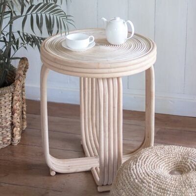 Rattan side table | KANTHI coffee table