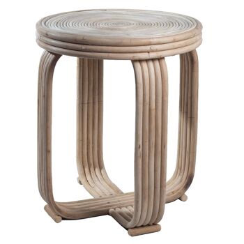 Table d'appoint en rotin | Table basse KANTHI 7