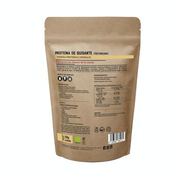 Protéine de Pois Texturé Bio -500g 2