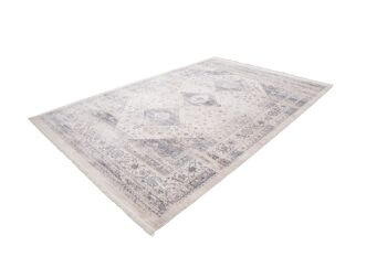 Tapis vintage 703 argent 160 x 230 cm 2