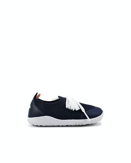 Step Up Play Knit Navy + Orange