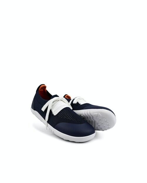 Kid+ Play Knit Navy + Orange