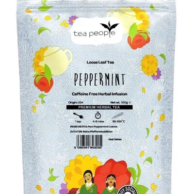 Tè alla menta piperita - Confezione ricarica da 100g