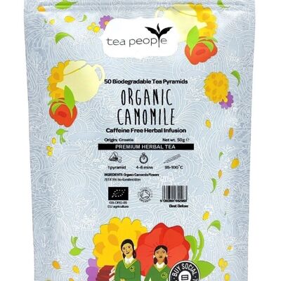 Organic Camomile - 50 Pyramid Refill Pack