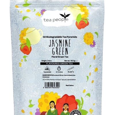 Jasmine Green - 50 Pyramid Refill Pack