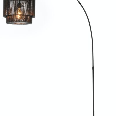 LAMPADA PAUL CAVO IN METALLO NERO (146x39x193cm)