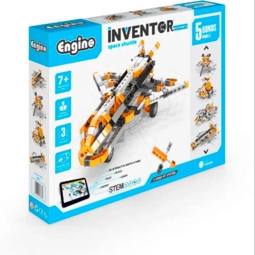 INVENTOR MECHANICS - Space shuttle with 5 bonus models