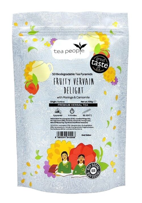 Fruity Vervain Delight - 50 Pyramid Refill Pack