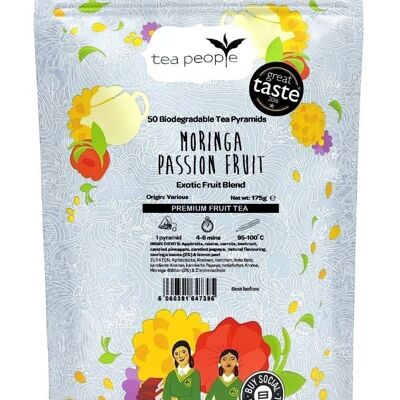 Moringa Passion Fruit - 50 Pyramid Refill Pack