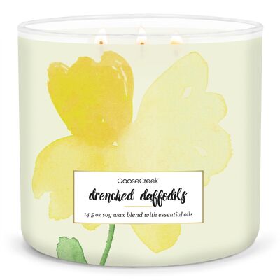 Drenched Daffodils Goose Creek Candle® 411 grammi