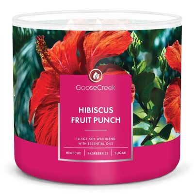 Punch aux fruits d'hibiscus Goose Creek Candle® 411 grammes