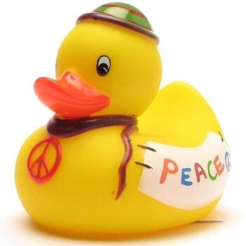 Canard en caoutchouc - Canard en caoutchouc Peace 2