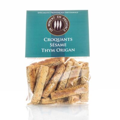 Sesam-Thymian-Oregano-Crunchies 100g