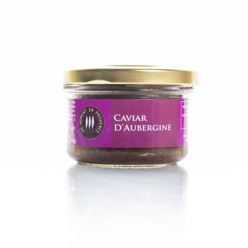 Eggplant caviar with black olive