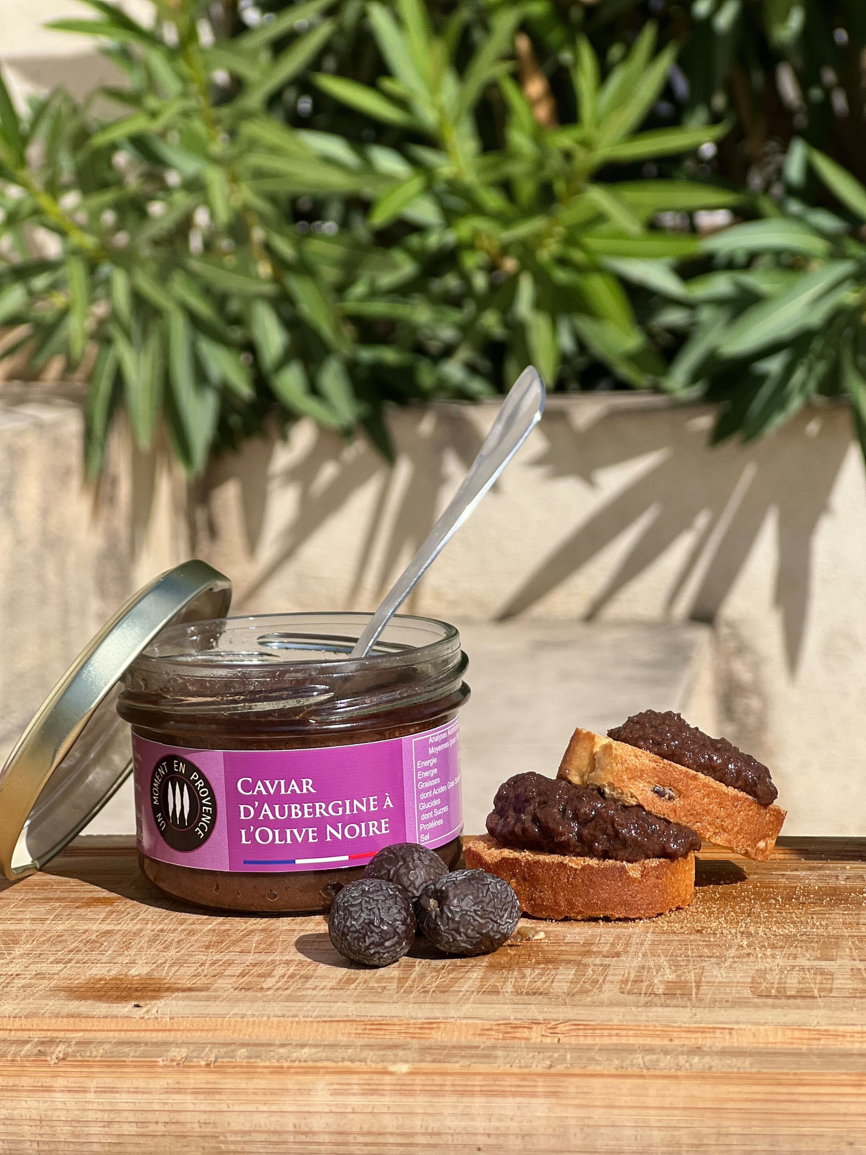 Caviar d’Aubergine Olive Noire des Baronnies : Un Voyage Culinaire en Provence 🌍🍆