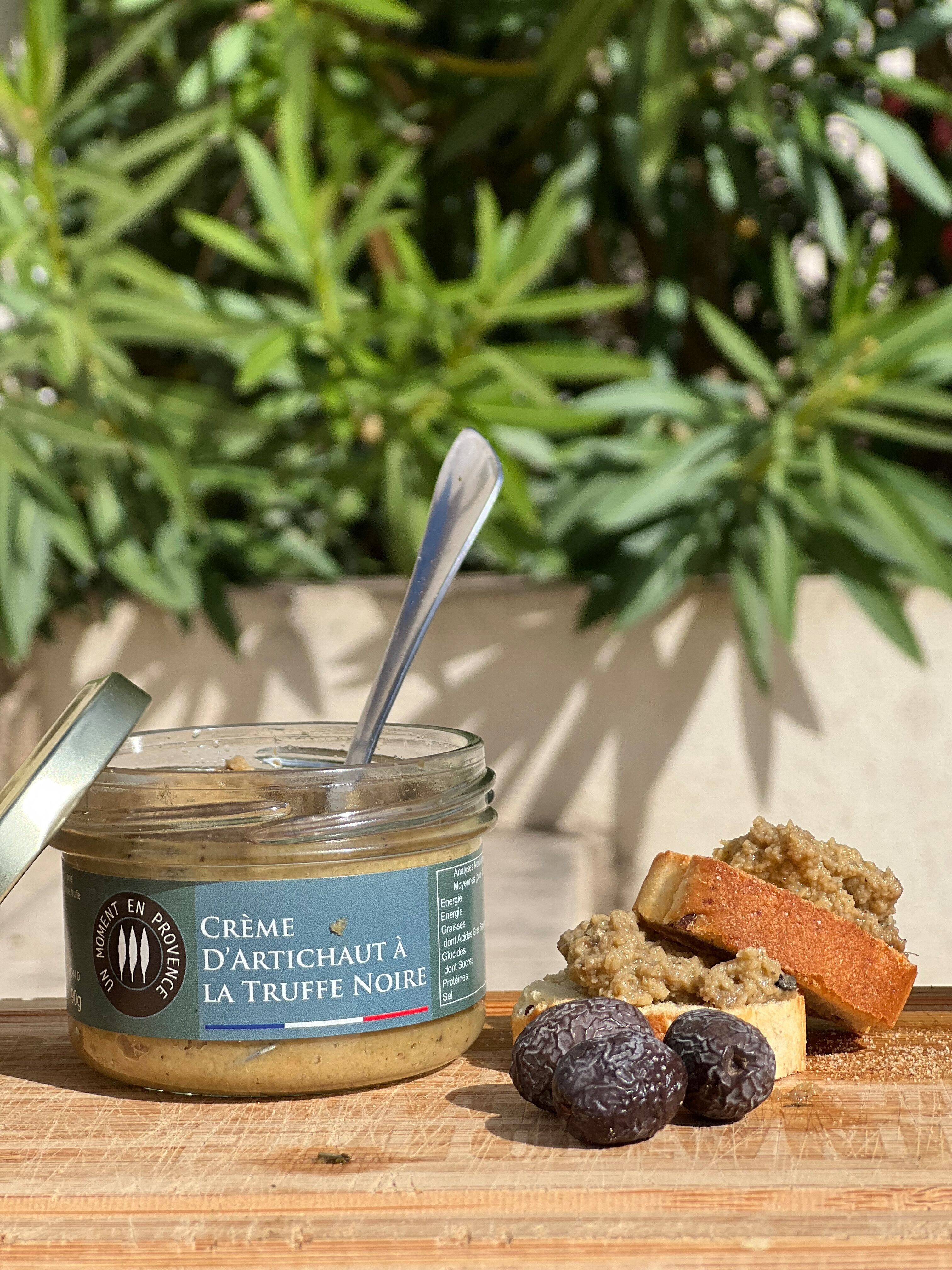 Crema di carciofi al Tartufo Nero: Eleganza Gourmet in formato 90g 🌿